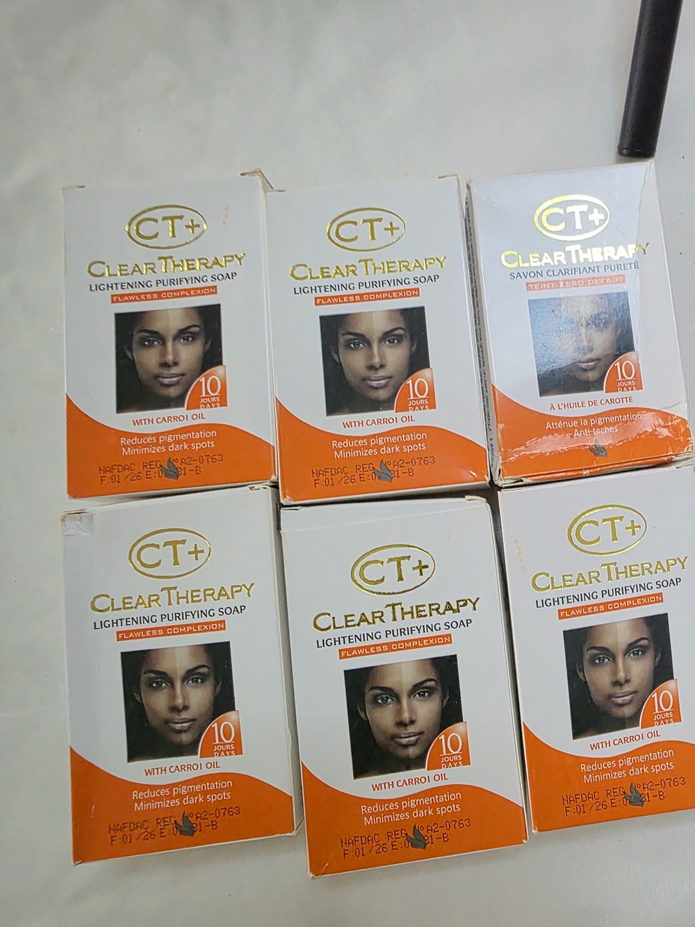 Clear Therapy Lightening Purifying Soap - Orange